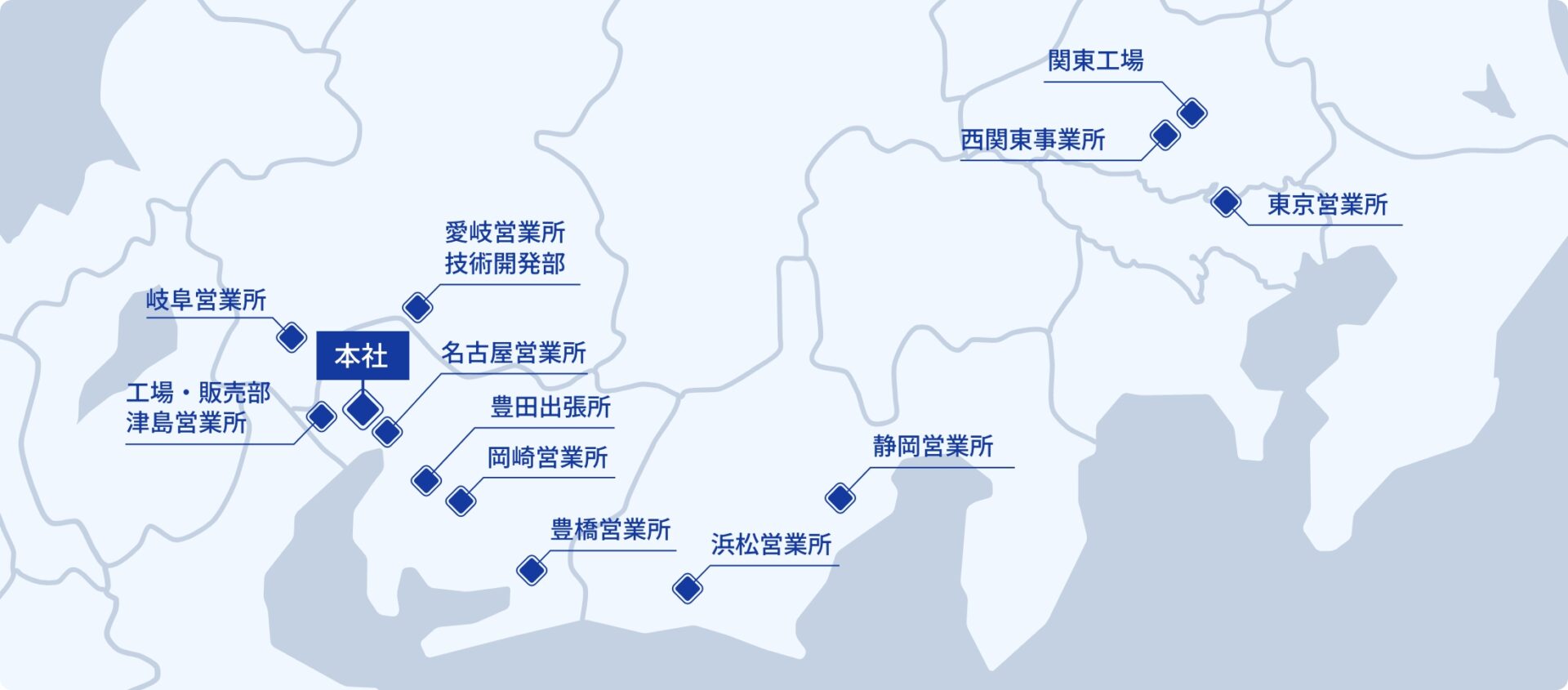 事業所・工場マップ